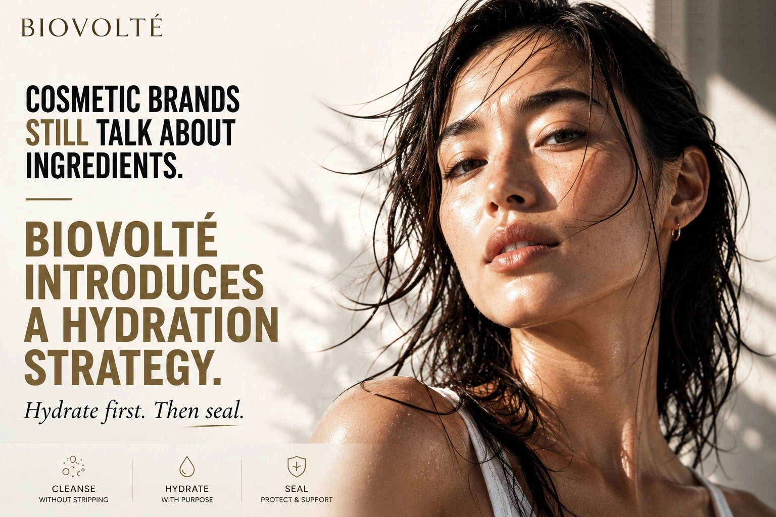 BIOVOLTÉ natural skincare products and botanical skincare ritual