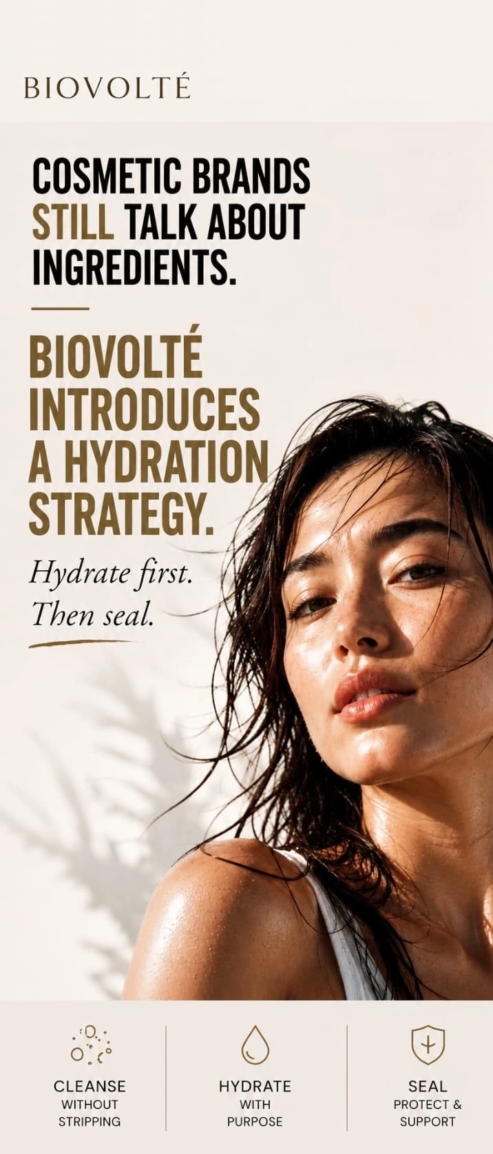 BIOVOLTÉ natural skincare products and botanical skincare ritual